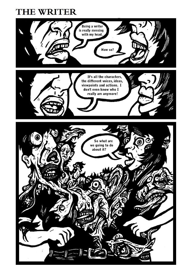 body horror, free online comics